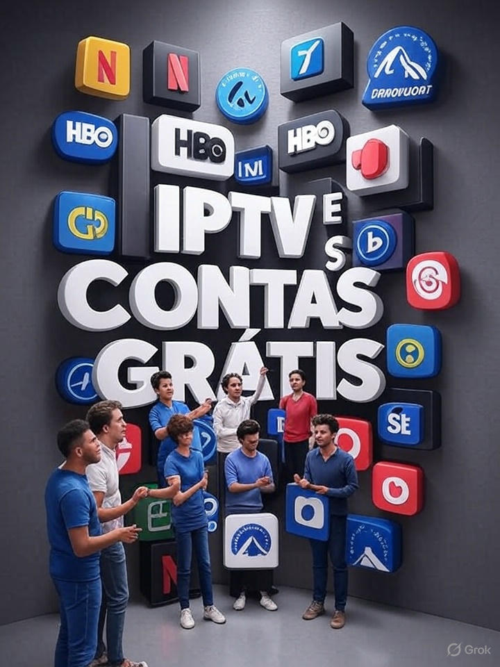 IPTV E CONTAS DARK