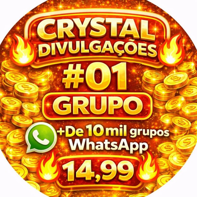 Logo do grupo 🔥#01 Grupo +10mil grupos whatsapp apenas 14,99 Divulgação