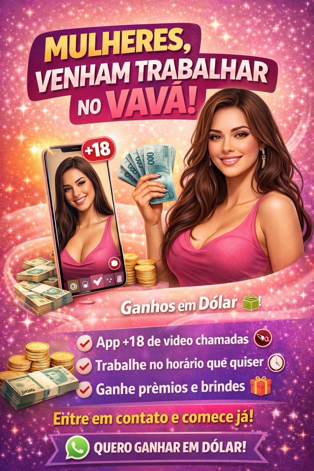 Logo do grupo Recrutamento Vavá 🤑